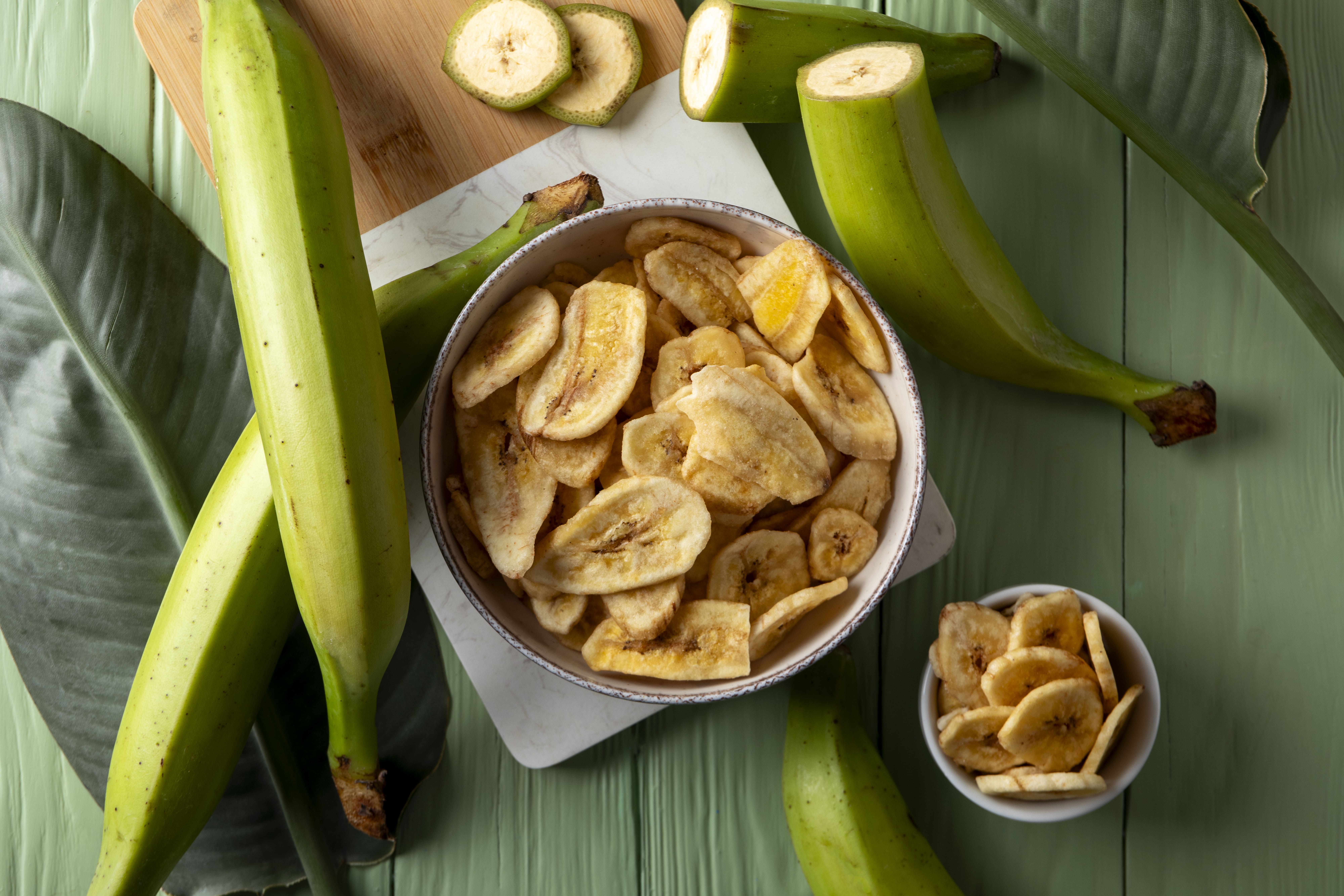 Chips de banana-da-terra